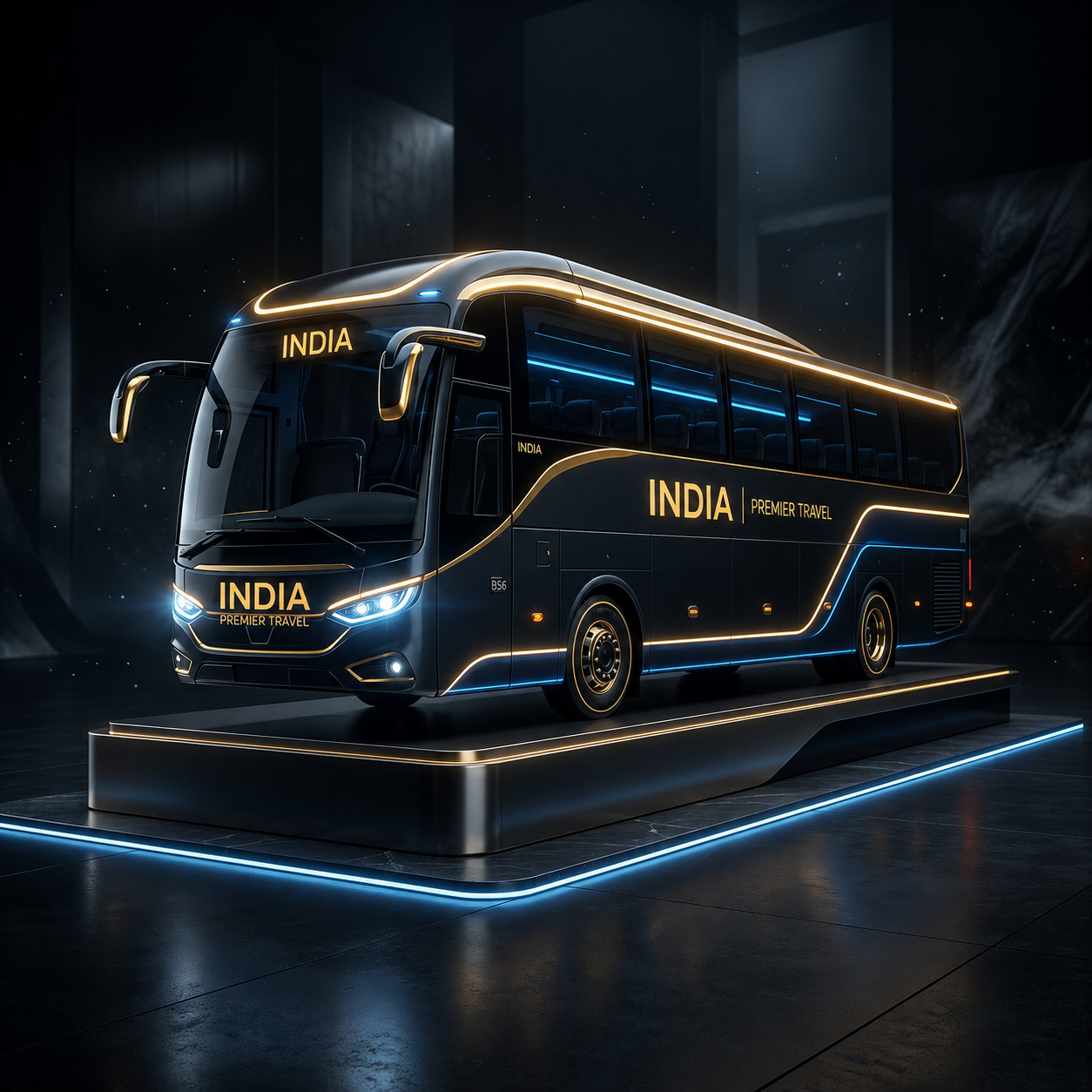 Domestic bus tour